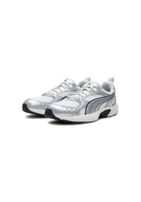 PUMA® - Sneaker "Milenio Tech L“, Zuglasche, für Damen - WHITE-SILVER-GRAY