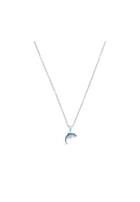Prinzessin Lillifee - Kette mit Anhänger für Mädchen, 925 Sterling Silber, Zirkonia synth. | Delphin - Silber
