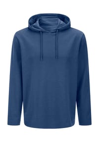 SIEH AN! - Kapuzensweatshirt - jeansblau-meliert