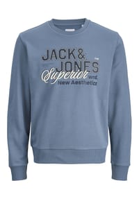 ORIGINALS by JACK & JONES - Sweatshirt, Rippbündchen, für Kinder - 176533 BLUE MIRAGE
