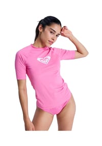 ROXY - Rashguard Whole Hearted - rosa