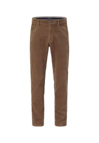 redpoint - Regular Fit Cordhose im 5-Pocket Stil mit Stretch MILTON - bordeaux