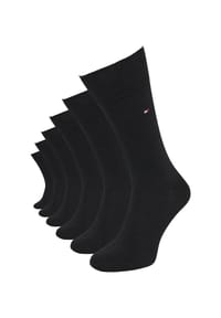 TOMMY HILFIGER - Socken, 6er-Pack, für Herren - 001 BLACK