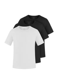 normani® - 3er Set Herren T-Shirts aus Bio-Baumwolle Nyons - Beige