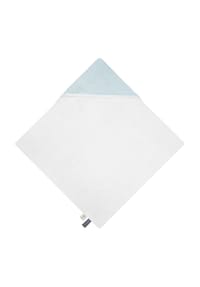 normani® - Baby Musselin Kapuzenhandtuch Kampala - Hellblau