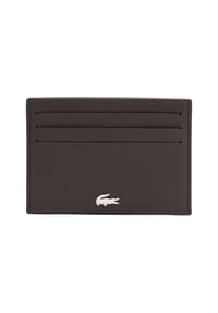 LACOSTE - Herren Kreditkartenhülle, echtes Leder - Credit Card Holder - Blau