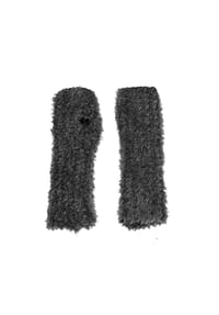 CAPO - Handwärmer, Felloptik - black