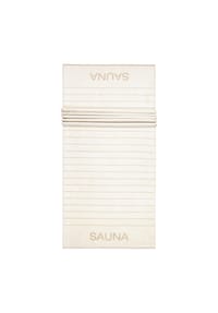 Cawö - Saunatücher Balance Doubleface 6237 natur - 33 - beige
