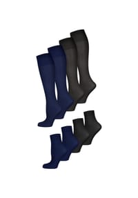 nur die - Basicsocken Strümpfe & Söckchen Cotton 60 DEN - marine, amber