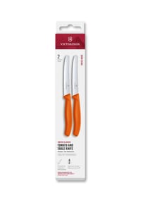 VICTORINOX Messerset, 2-teilig - SWISS CLASSIC - ORANGE