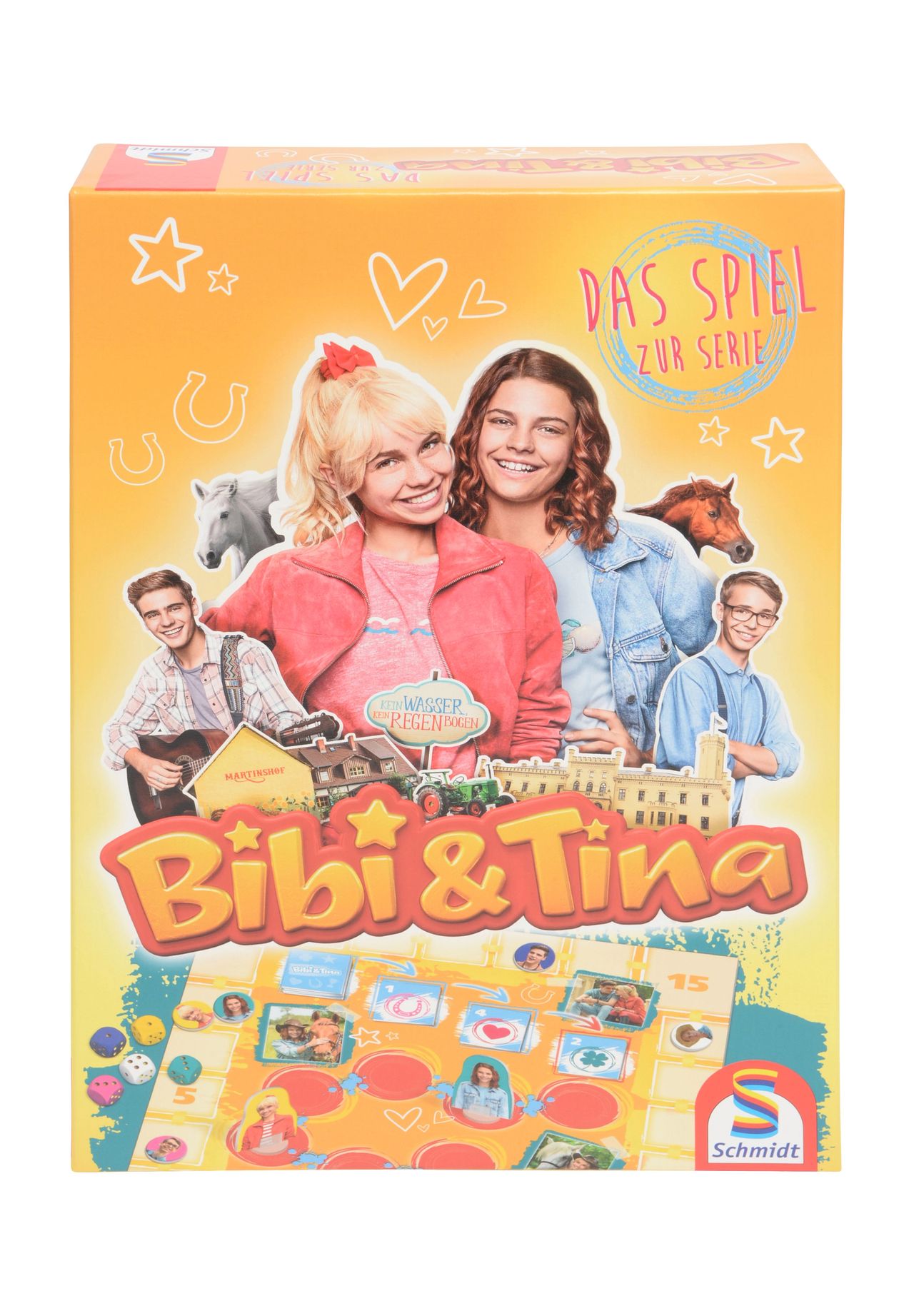 Schmidt Spiele - Bibi & Tina, Gioco Da Tavolo Cooperativo Per 2-4 Giocatori, Dai 7 Anni - Basato Sul Film - copertina