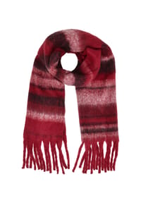 MANGUUN - Schal, Fransen, für Damen - RED