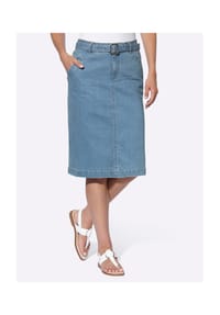 heine - Jeans-Rock - blue-bleached