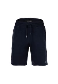 EMPORIO ARMANI - Herren Sweatshorts - BASIC TERRY, Bermuda, Baumwoll-Mix - Blau