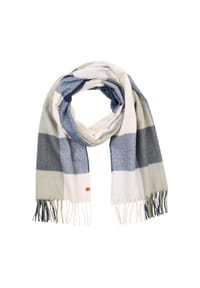 camel active - Karoschal mit Fransen - Lila
