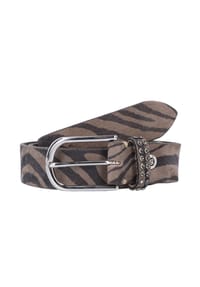 B.BELT - Leora Gürtel Leder - zebra