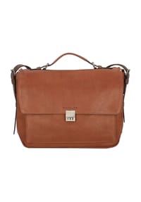 HAROLD'S - Ivy Lane Aktentasche Leder 37 cm Laptopfach - cognac/braun
