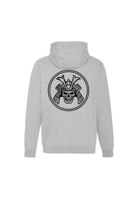 OLDSKULL - Sweatjacke Basic Samurai mit angesagtem Samurai-Print - Black