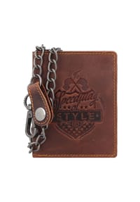 GREEN BURRY - Racing Collection Racing Collection Nashville Geldbörse RFID Leder 10 cm - braun