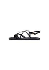 TOMMY HILFIGER - Riemchensandalen, Kreuzriemen, für Damen - BLACK