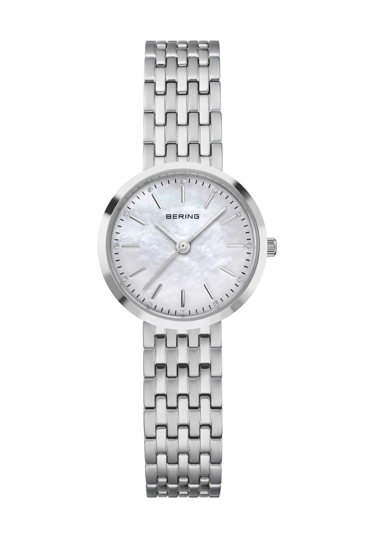 Bering Damen Armbanduhr "19126-700", Silber
