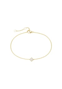 Luigi Merano® - Armband Mittelteil Blüte, mit funkelnden Brillanten, Gold 585 - gold
