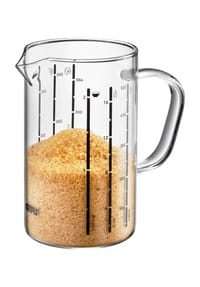 GEFU® - Messbecher "Meti", Glas, Skalierung, 500 ml - transparent