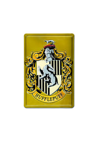 LOGOSHIRT® - Tin Plate Harry Potter - Hufflepuff Logo - farbig