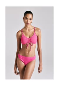 MANGUUN - Top Wrinkle Fabric, Balconette, für Damen - E660/PINK YARROW