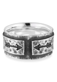 caї - Ring 925/- Sterling Silber - Silbergrau