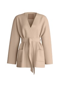CALIDA - Damen Jacke Loungewear Xtra - light beige