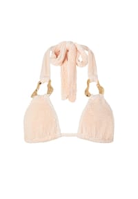 MODA MINX - Bikinioberteil mit tollem Scrunch-Material - Coconut