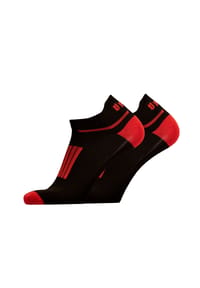UphillSport® - Füßlinge FRONT LOW 2er Pack mit gepolstertem Rist - Black