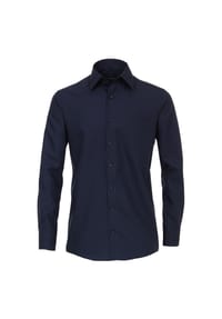 CASAMODA - Herren Businesshemd uni Comfort Fit - Azurblau