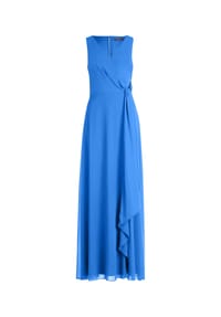 Vera Mont - Abendkleid mit Volant - Dark Raspberry