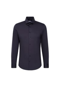 seidensticker - Businesshemd "Light Spread", Slim Fit, Langarm, Kent-Kragen, für Herren - 37 37 DARK GREY