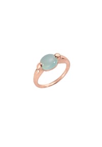 jamelli - Ring 925/- Sterling Silber 1 Chalcedon 2,75ct. - rot