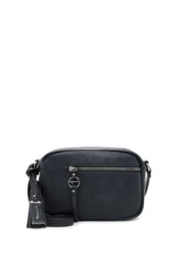 Tamaris TAS NELE - Schultertasche, Quastenanhänger, Reißverschluss, für Damen - 100 BLACK