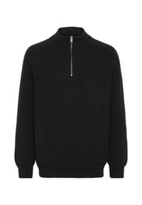 SOLID - Pullover SYLVESTER  Troyer - schwarz