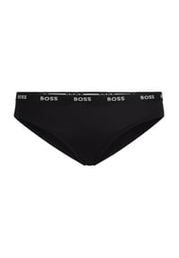 BOSS - Slip, Logo-Bund, für Damen - 001 BLACK