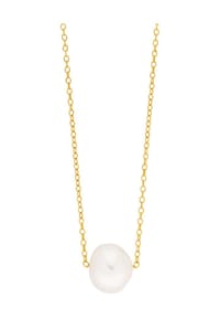 Leaf - Damen Kette mit Anhänger, 925er Silber  - GOLD