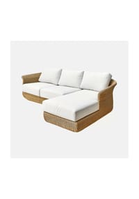 LOBERON - Sofa Cassianas braun/creme - braun/creme