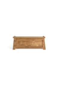 GINER & COLOMER - Teakholzstamm, 114 cm, orientalischer Kolonialstil - 42x114x40 - Braun