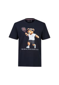 19V69 ITALIA - T-Shirt RAFAEL TENNIS TEDDY - Light Blue