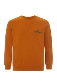 JAN VANDERSTORM - Sweatshirt FREYVARD - orange
