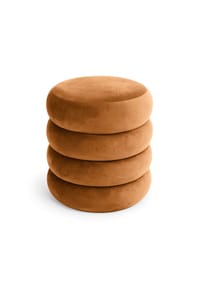 Akord - Snuggo Pouf mit Stauraum - altrosa