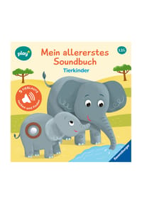 Ravensburger - Play+ Mein allererstes Soundbuch "Tierkinder" - 