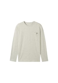 TOM TAILOR - Langarmshirt Longsleeve - hellgrün
