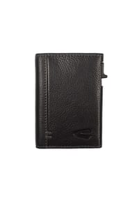 camel active THUNDER - Brieftasche, Leder - BLACK