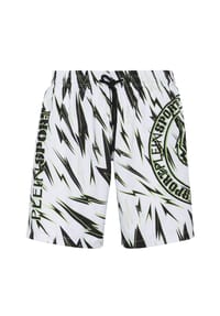 PLEIN SPORT - Badehose TIGER - Black/Mintgreen